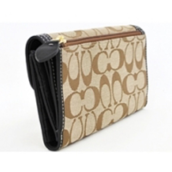 Nwt COACH SIGNATURE LEGACY SLIM ENVELOPE WALLET - Picture 3 of 5